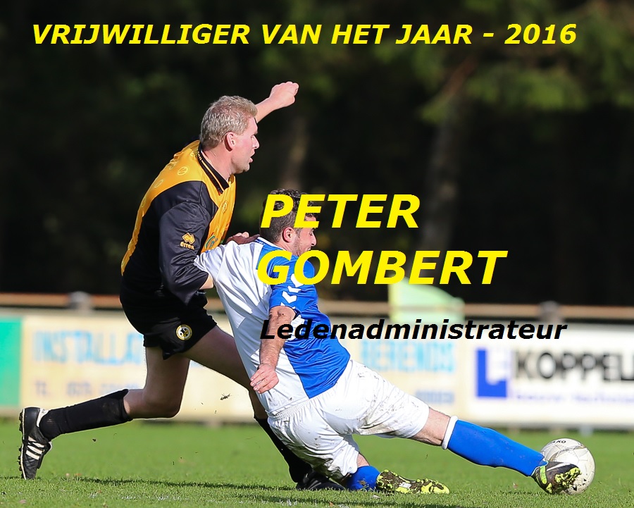 Peter Gombert - Vrijwilliger van het jaar